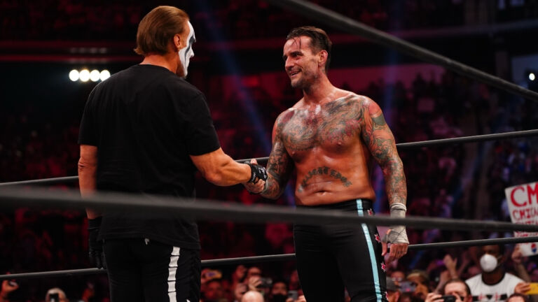 CM Punk Sting AEW All Out