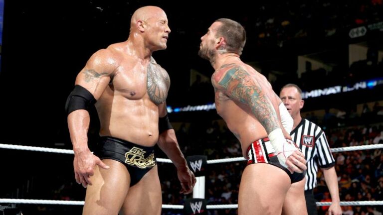 Tony Khan CM Punk The Rock