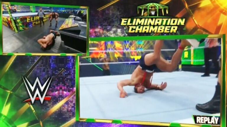 Madcap Moss Injury WWE Elimination Chamber
