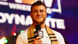 MJF Tony Khan Heated