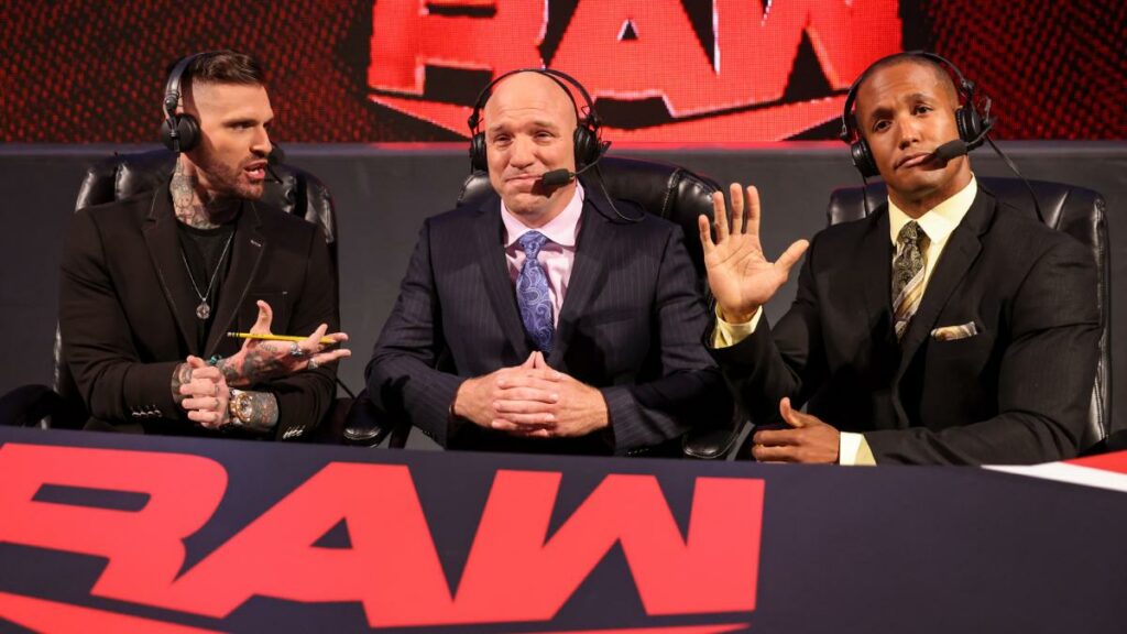 Corey Graves WWE RAW Commentary