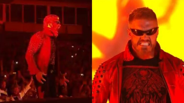 WWE Edge SummerSlam Drop Fan React WOW