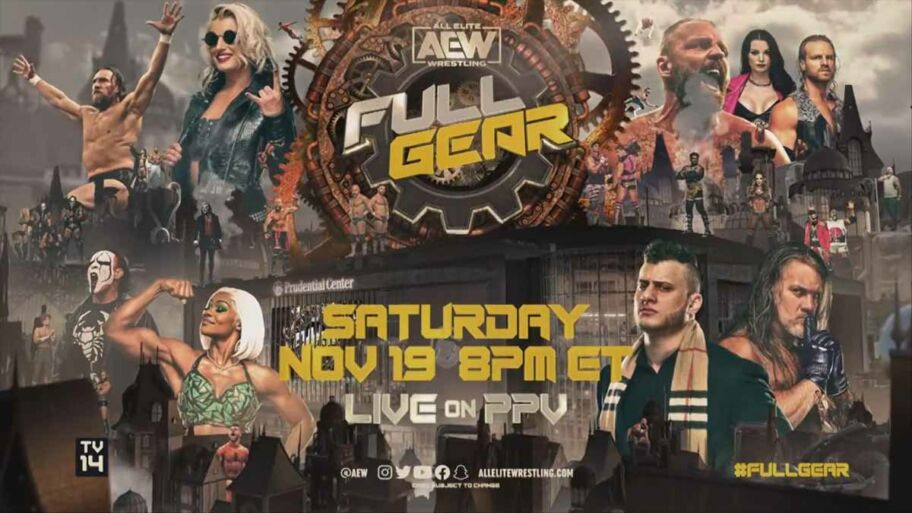 AEW Full Gear Poster Saraya