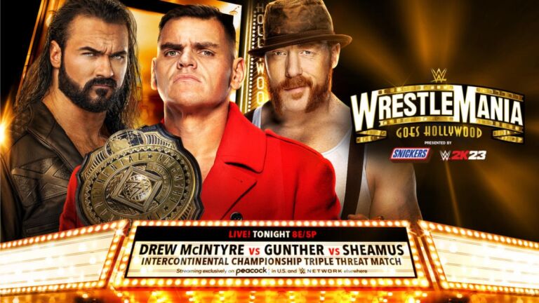 WWE WrestleMania 39 IC Title Match