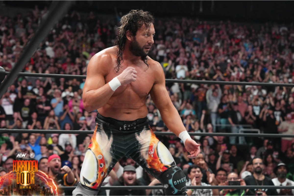 Kenny Omega Forbidden Door AEW NJPW In Ring