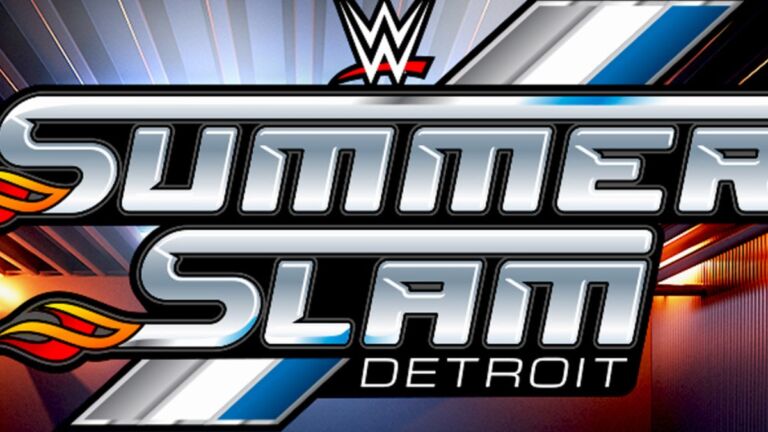 WWE SummerSlam 2023 Logo Poster
