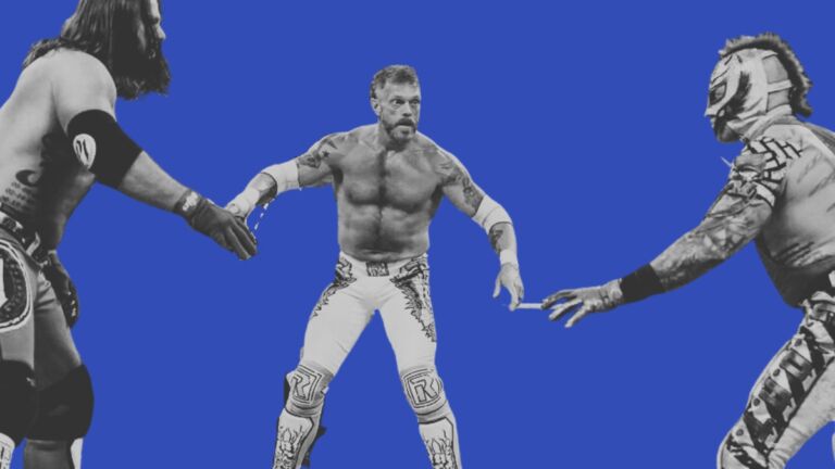 WWE SmackDown Edge AJ Styles Rey Mysterio Match Opening