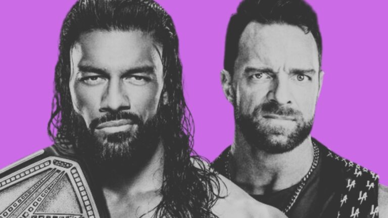 Roman Reigns LA Knight WWE SmackDown Contract Signing