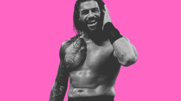 Roman Reigns WWE Elimination Chamber Cupping Ear